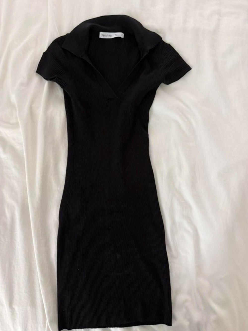 Bershka Black Mini Dress
